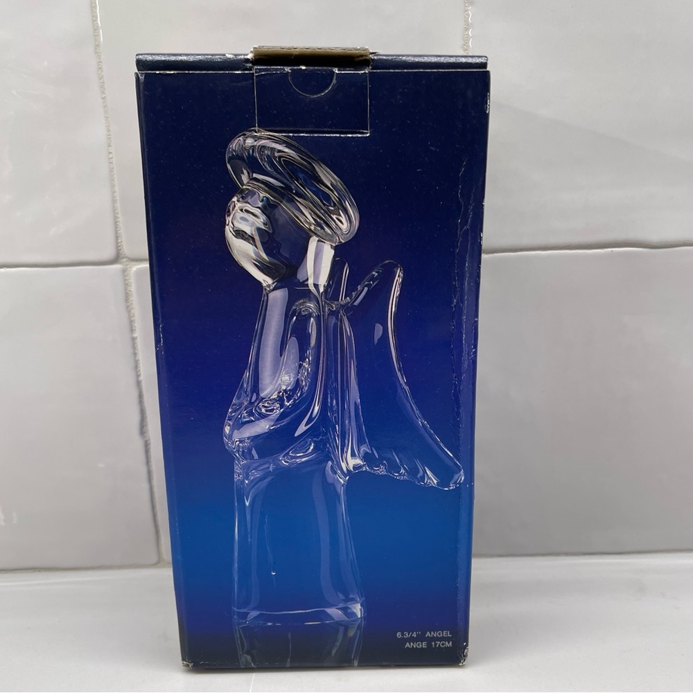 The Toscany Collection Japan 6 3/4" Lead Crystal ANGEL ~ New In Box.